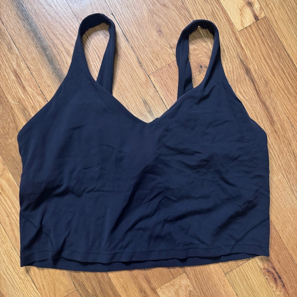 Lululemon Align Crop Tank Blk sz 14